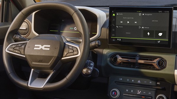 services connectés - véhicule électrique - Dacia