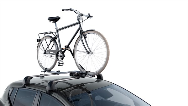 Porte vélo sur barres de toit Sandero