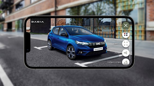 Dacia AR app - Sandero